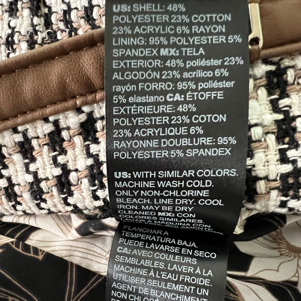 WHBM houndstooth jacket - Picture 4 of 4
